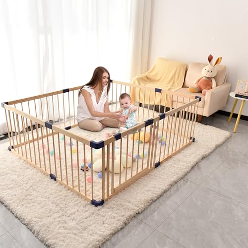 Wood Baby Playpen